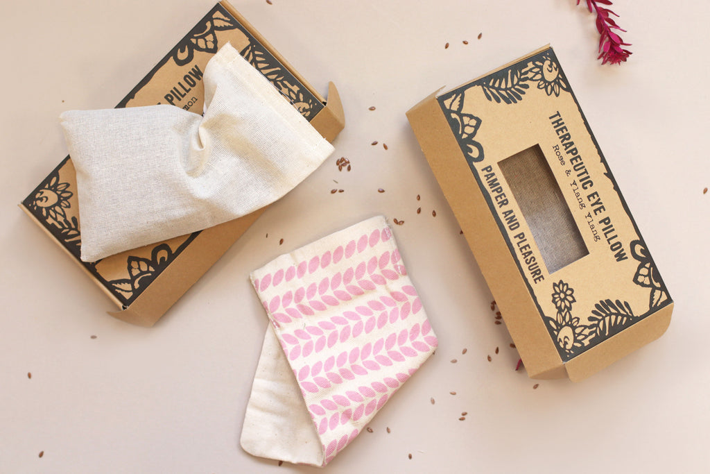 Agnes & Cat Eye Pillow for Pamper and Pleasure Self Care Moments