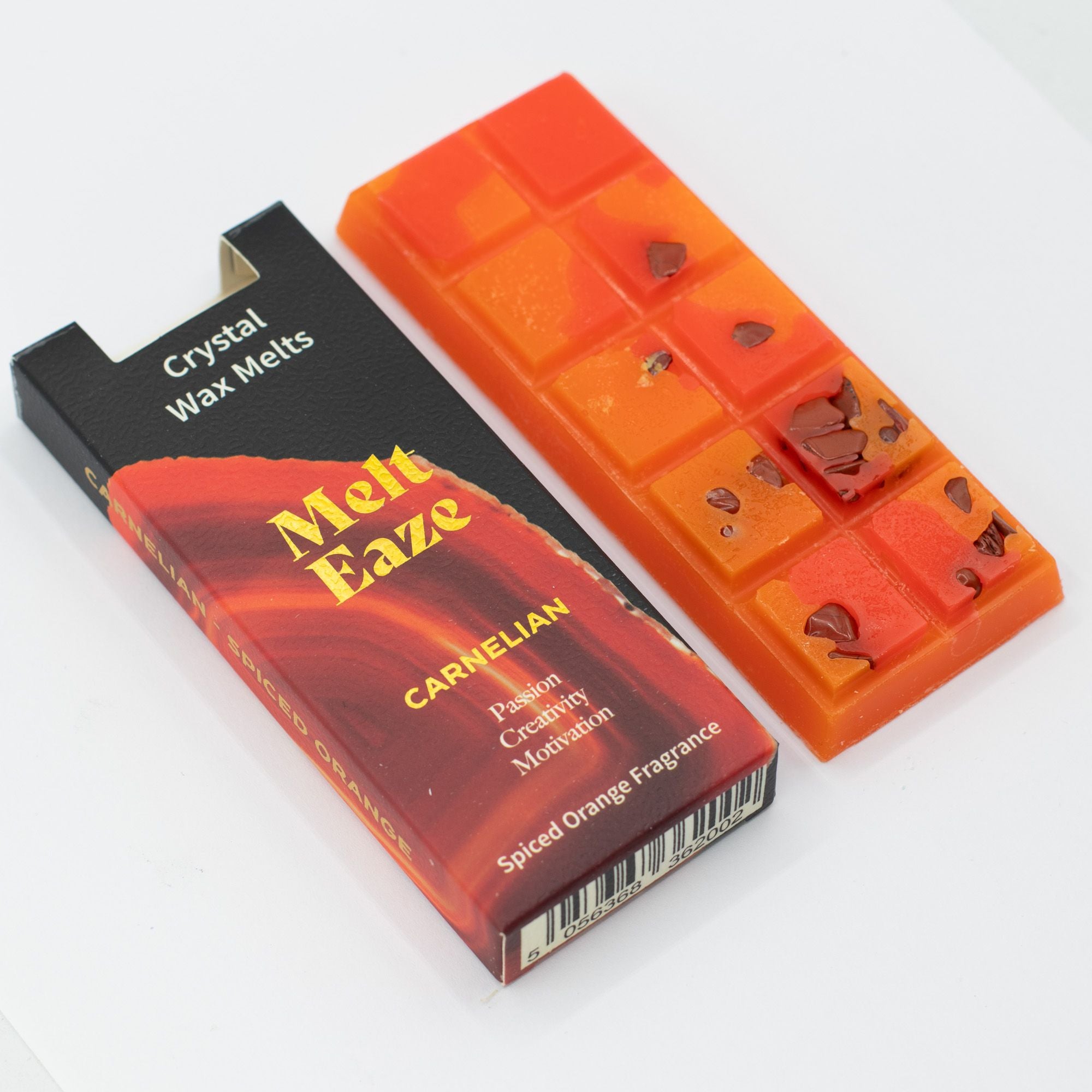 MeltEaze Wax Melts 50g Carnelian Fire with Spiced Orange Aroma