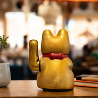 Japanese Lucky Money Cat Ornament – Classic Gold