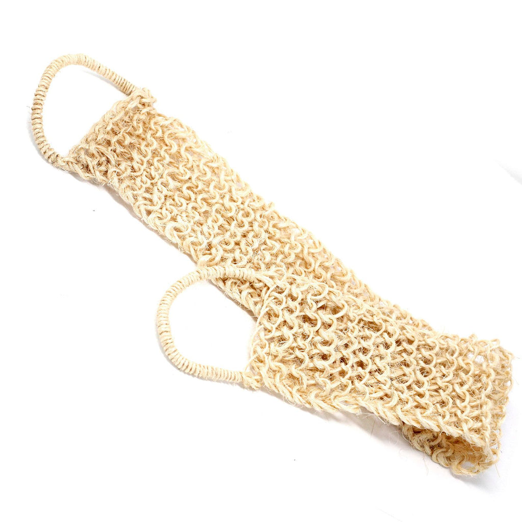 Sisal Sponge and Scrub Exfoliating Back Scrub for Clean Skin