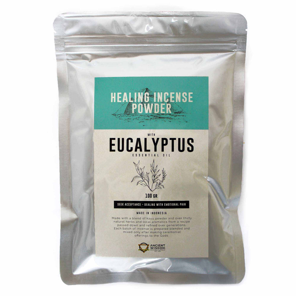 Eucalyptus Healing Incense Powder for Refreshing Atmosphere 100gm