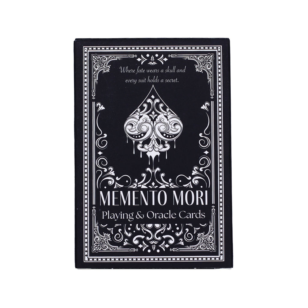 Memento Mori Gothic Playing & Oracle Cards for Unique Gameplay