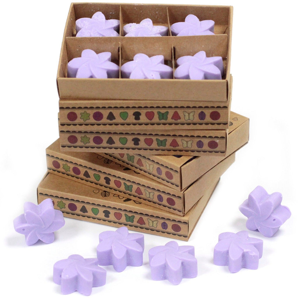 Lavender Fields Wax Melts Box of 6 for Home Fragrance Delight