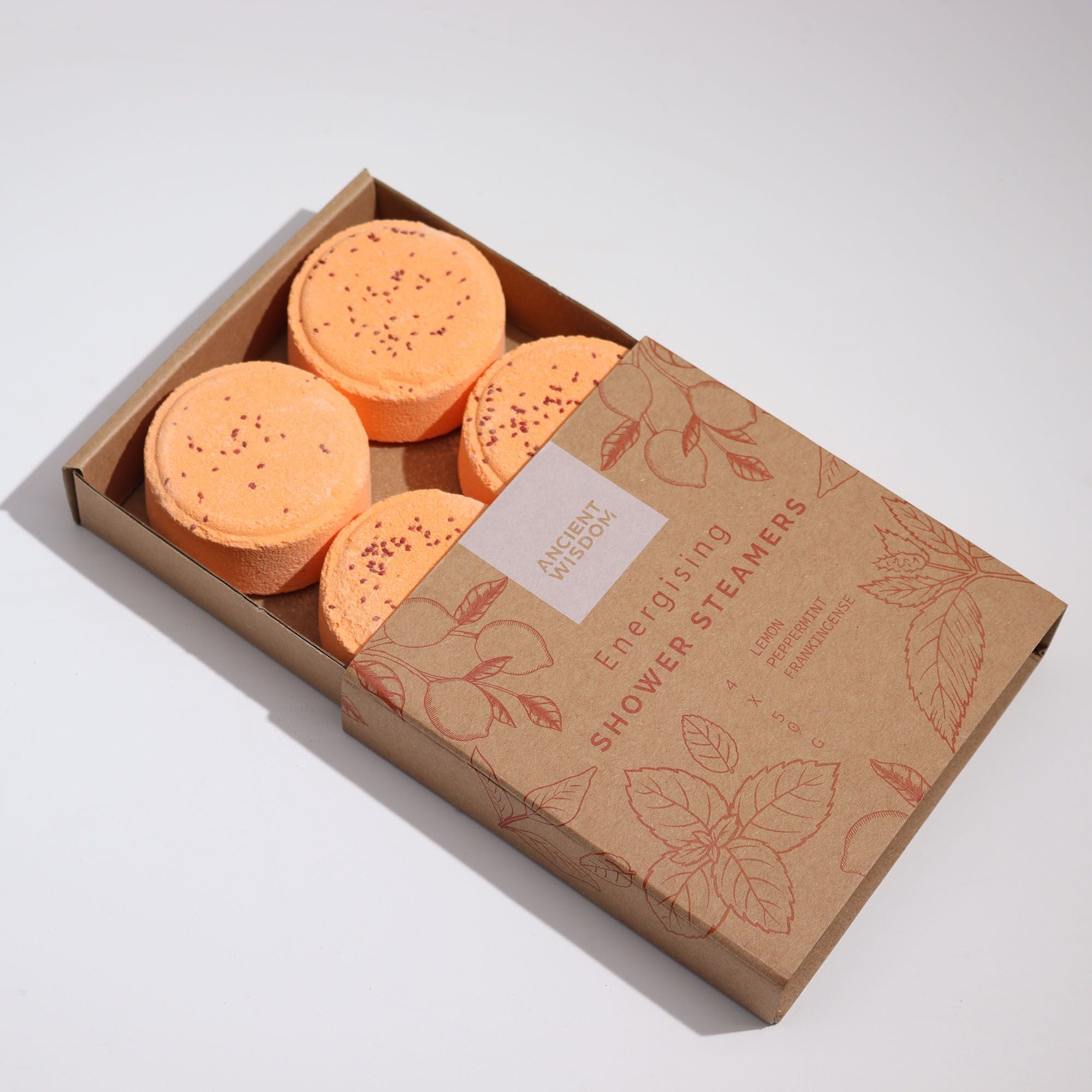 Zen Shower Steamers Energising Therapy Gift Set of Four Steamers