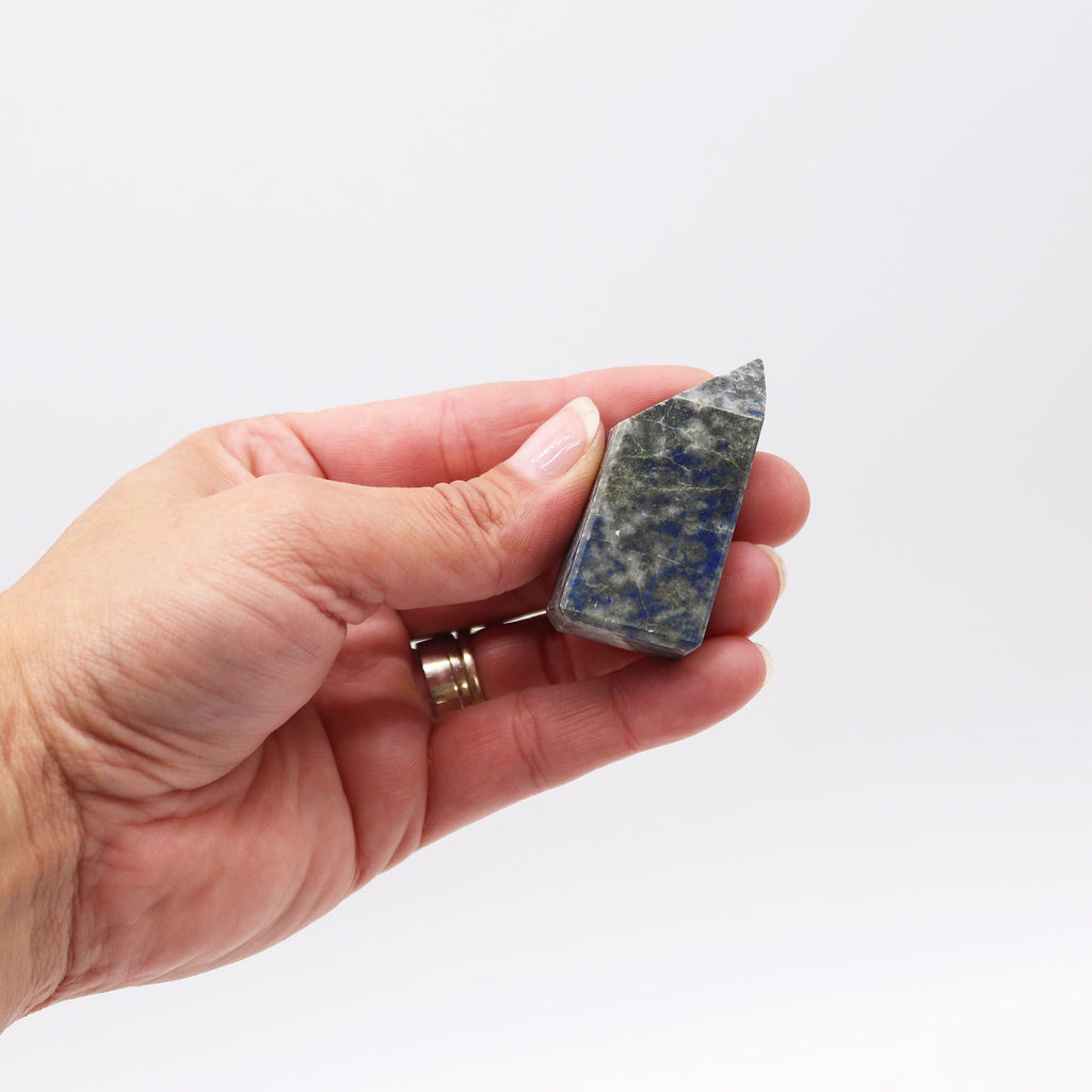 Stunning Afghan Lapis Gemstone Points for Unique Decorative Appeal