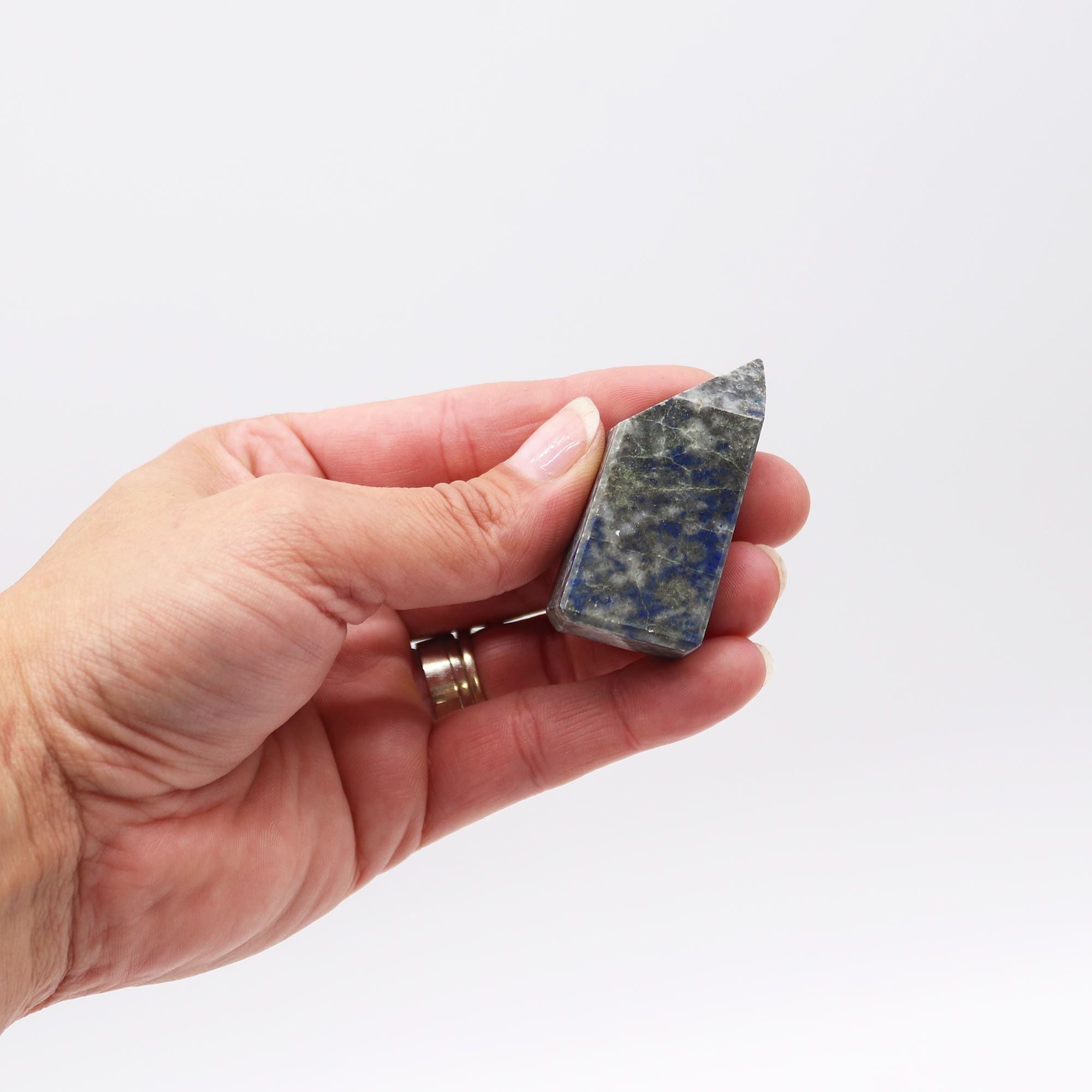 Stunning Afghan Lapis Gemstone Points for Unique Decorative Appeal