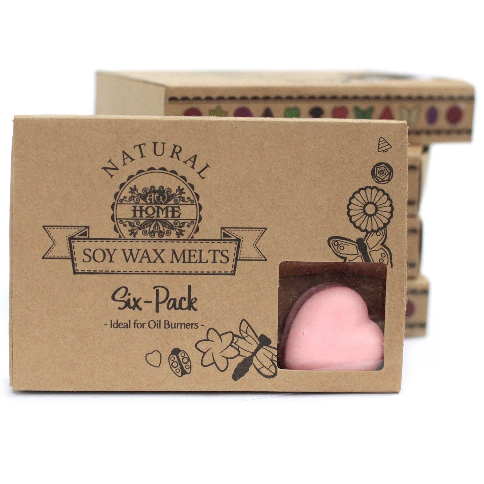Box of 6 Dragon's Blood Wax Melts for Home Fragrance Delight