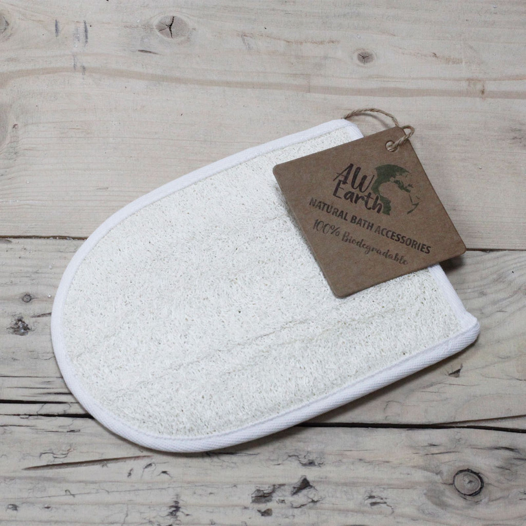 Natural Loofah Body Scrubs Hand Wrap for Gentle Exfoliation