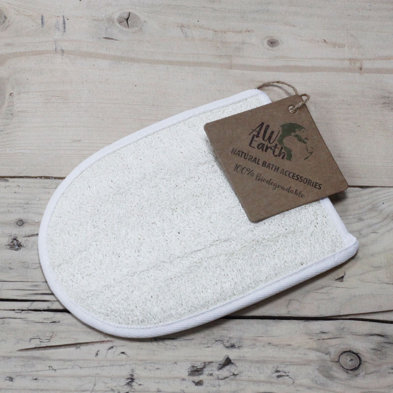 Natural Loofah Body Scrubs Hand Wrap for Gentle Exfoliation