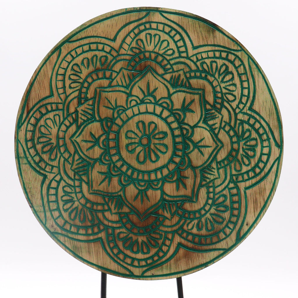 Buddha Feng Shui Set with Green Buddha Knot for Harmony and Peace