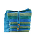 Nepal Sling Bag Spring Meadows Green & Blue for Daily Use