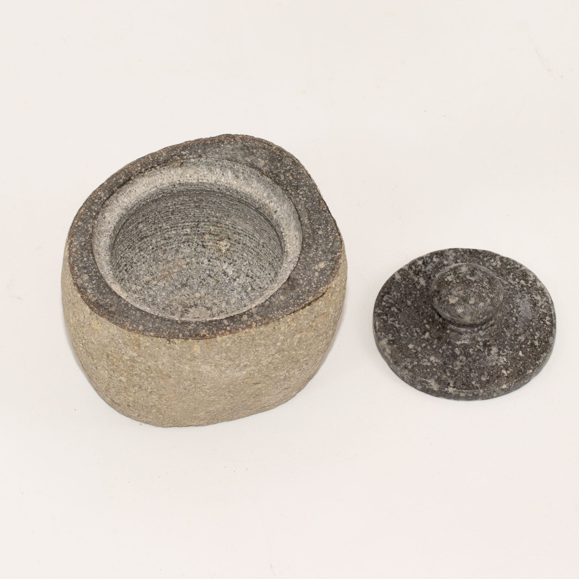 Natural Riverstone Grounding Pot Small for Unique Home Decor