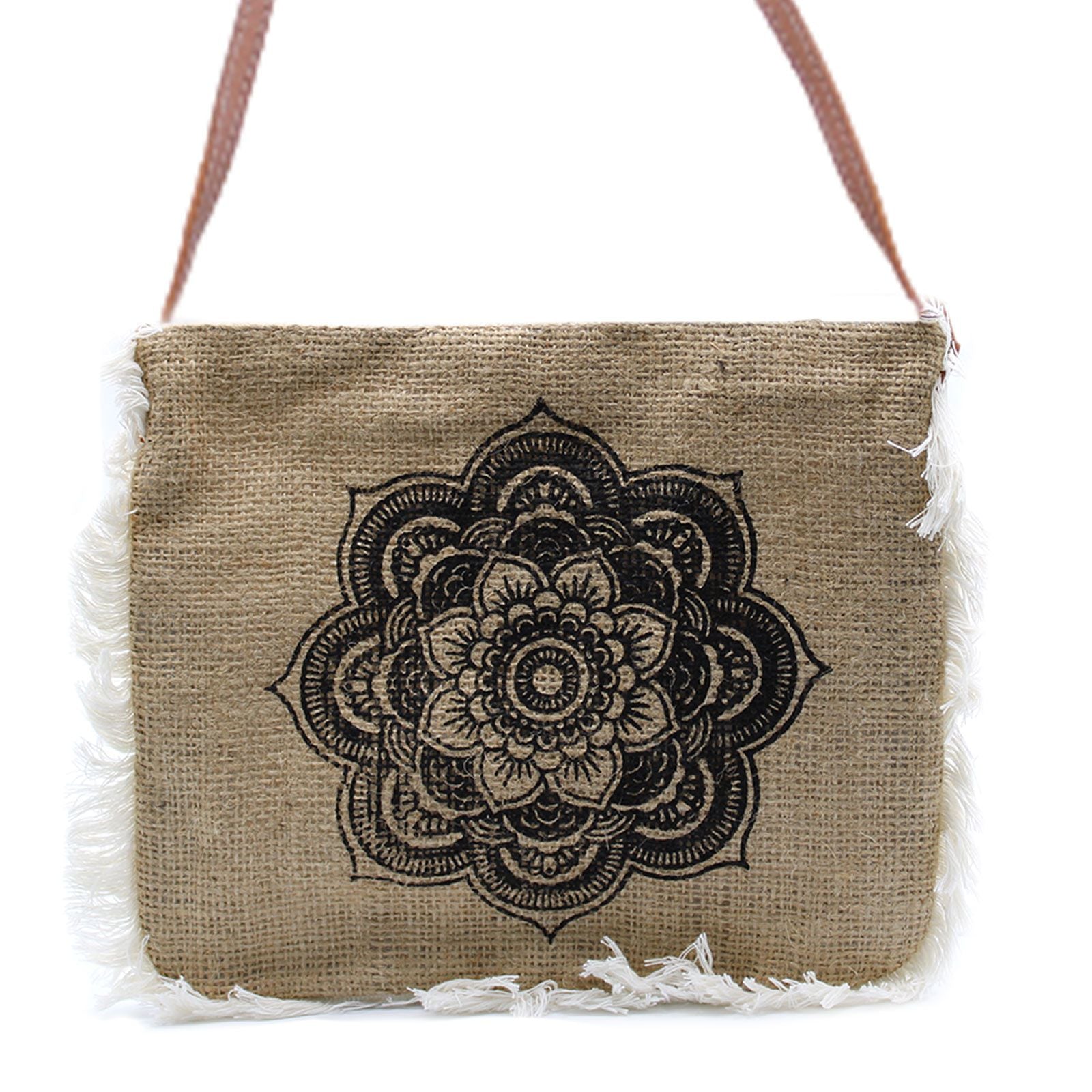 Fab Fringe Bag with Mandela Print Stylish Unique Design for You