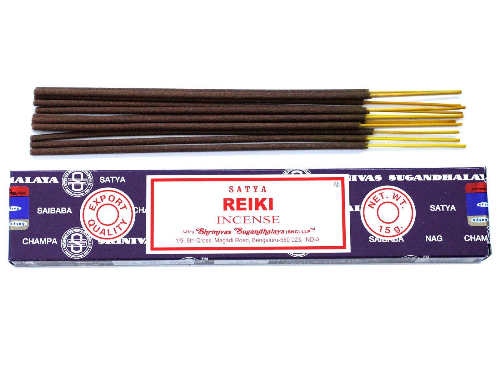 Satya Incense Sticks 15gm Energising Reiki Fragrance