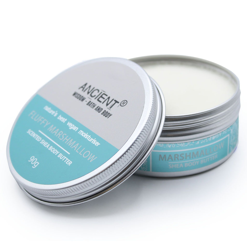 Scented Shea Body Butter 90g Fluffy Marshmallow Delight Cream