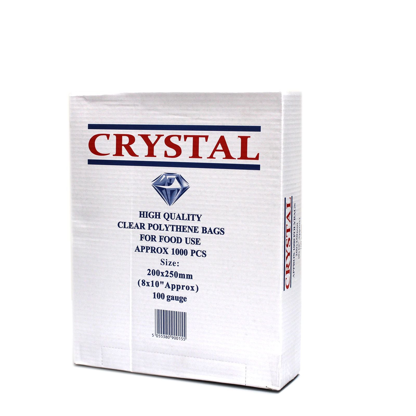 8 x 10 Inch Poly Bags for Safe Storage and Freezing of Goods