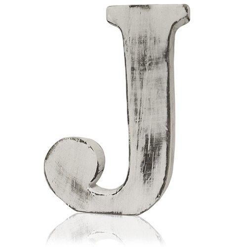 Shabby Chic Letter J for Home Decor and Personalisation Ideas