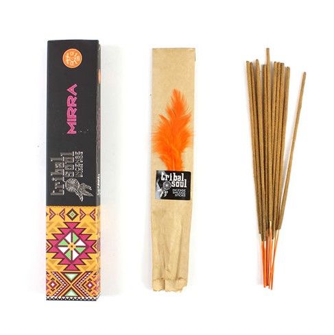 Tribal Soul Myrrh Incense Sticks for Serene Atmosphere