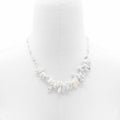 Longstone Gem Necklace with Elegant White Jasper for Style
