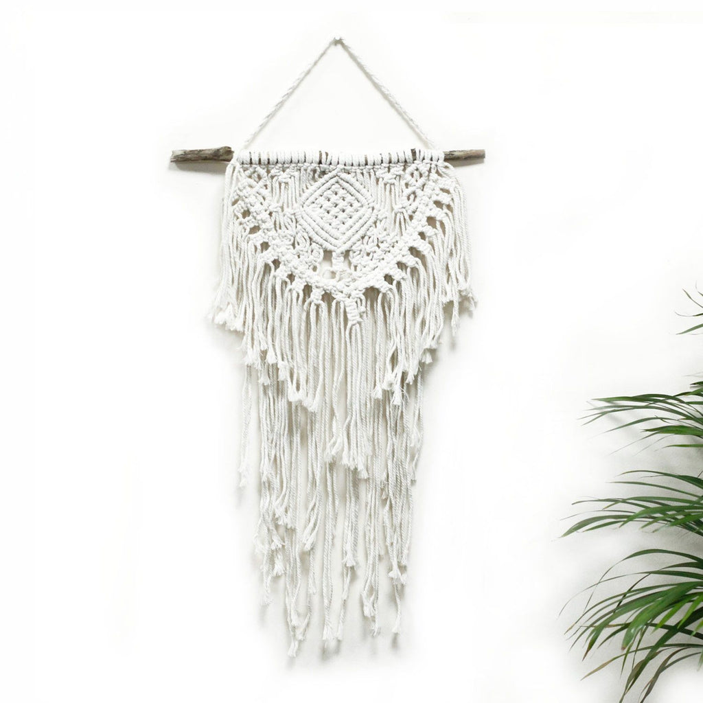 Macrame Wall Hanging Home & Heart for Boho Chic Decor
