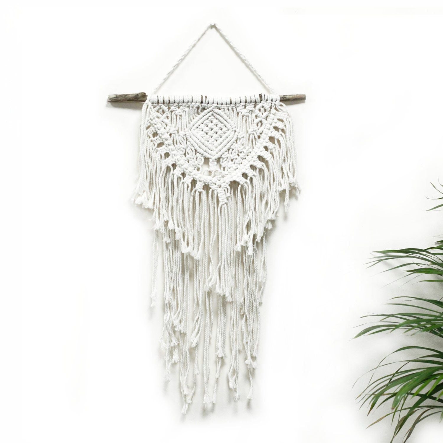 Macrame Wall Hanging Home & Heart for Boho Chic Decor