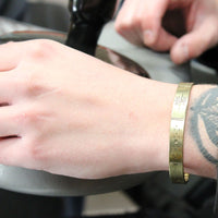 Inspiration Bracelet - Copper Sunrise, Galaxy, Stars, Earth