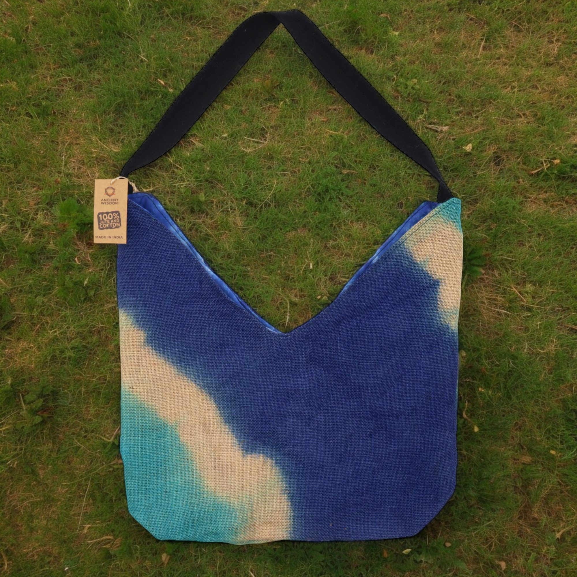 Soft Blend Shoulder Tote in Denim Blue for Everyday Style
