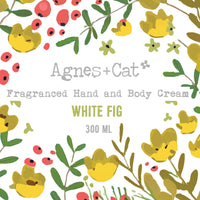 Agnes + Cat Hand & Body Cream - White Fig