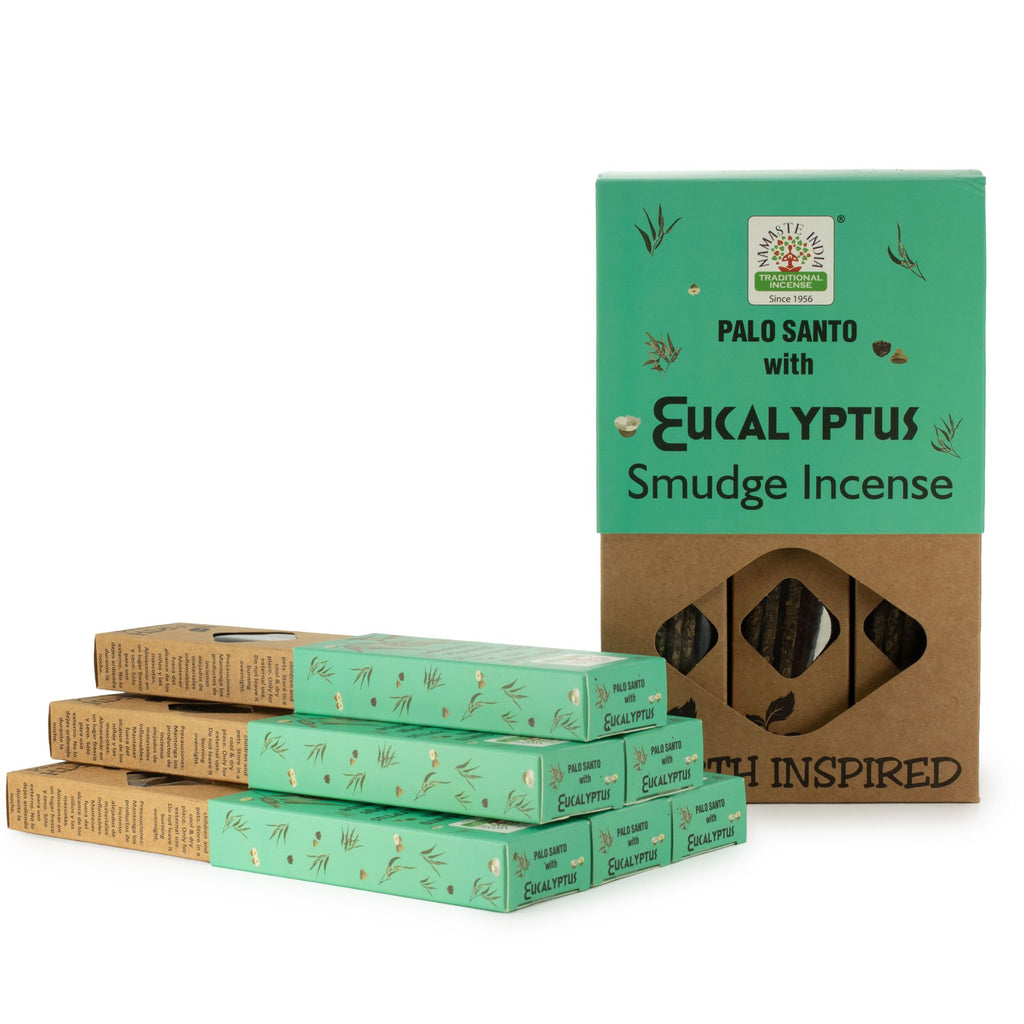 Earth Inspired Eucalyptus Smudge Incense for Fresh Spaces