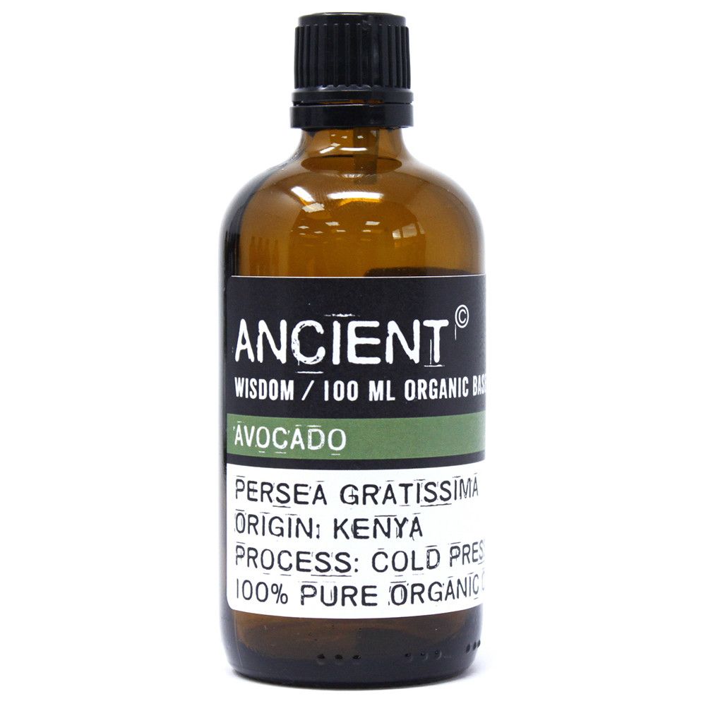 Avocado Organic Base Oil 100ml for Nourishing Skin Care