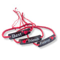 Handmade Friendship Bracelets with Friends Coconut Print Design