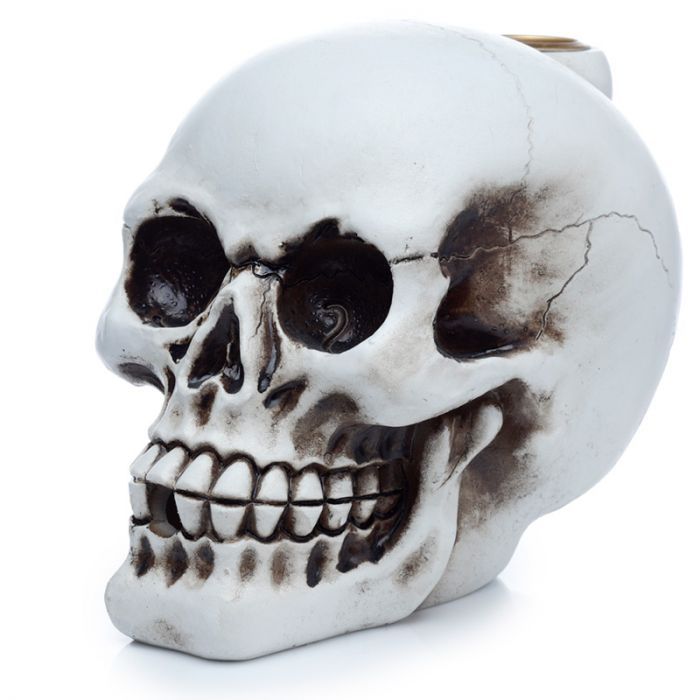 Skull Backflow Incense Burner for Captivating Smoke Effects