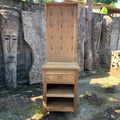 Display Stand with Hooks and Storage for Unique Home Decor Pieces