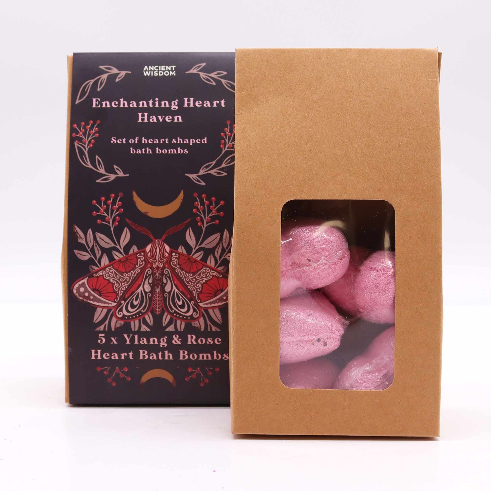Enchanting Heart Heaven Bath Heart Gift Set for Special Occasions