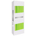 Elegant Green Taper Candle for Home Decor and Events Use