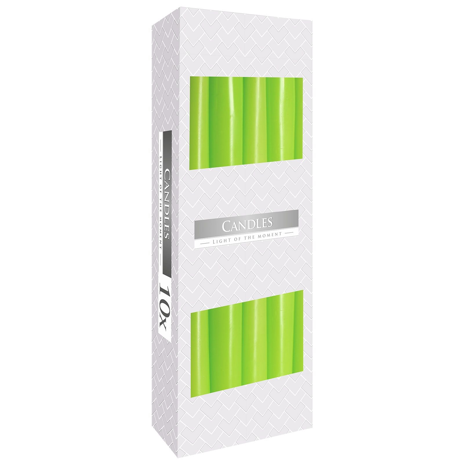 Elegant Green Taper Candle for Home Decor and Events Use