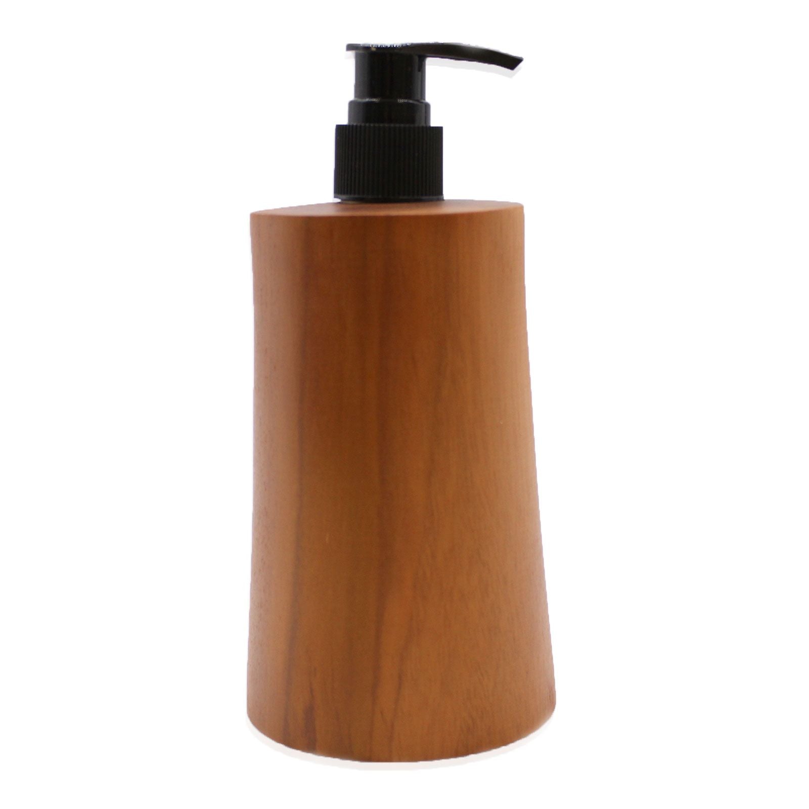 Natural Teakwood Soap Dispenser Taper for Elegant Home Decor