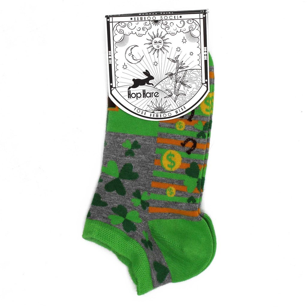 S/M Hop Hare Bamboo Lucky Socks Low Cut for Ultimate Comfort