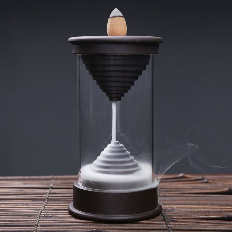 Backflow Incense Burner Unity Tube for Modern Home Decor Style