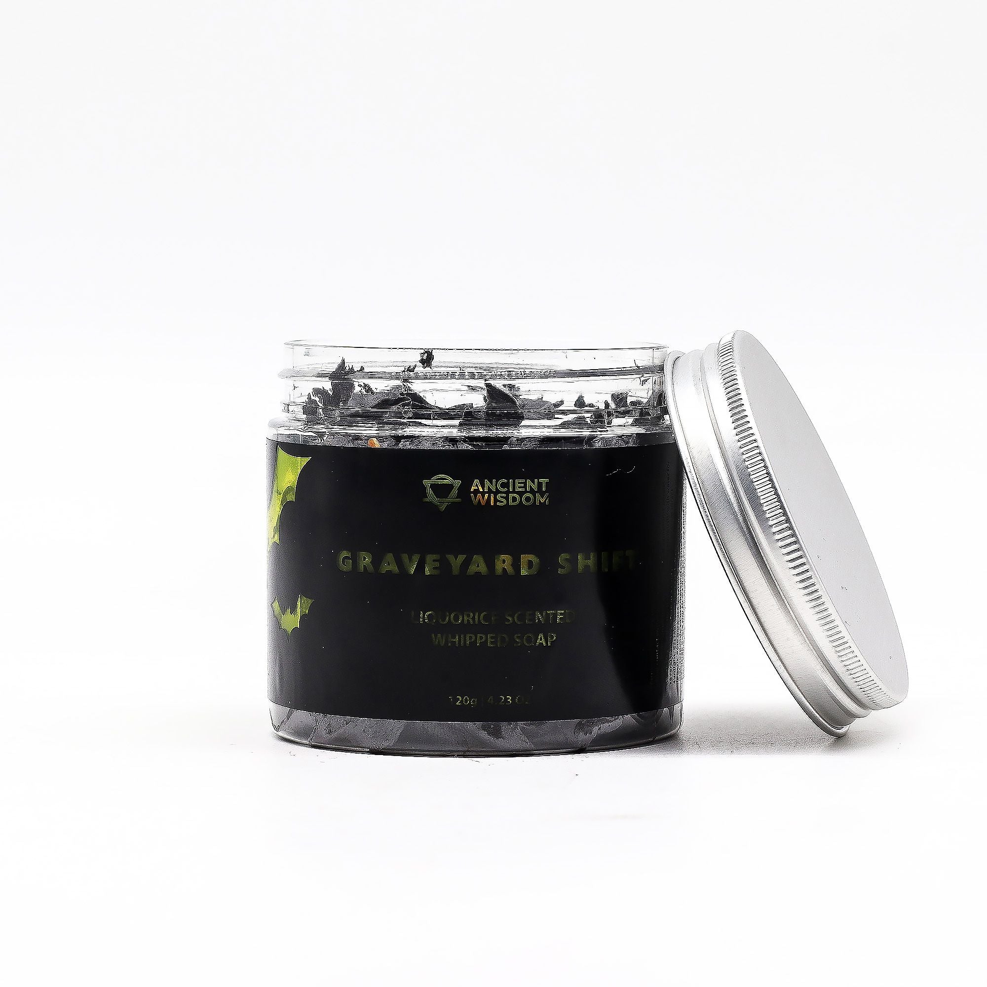 Graveyard Shift Whipped Soap 120g with Deep Musky Fragrance
