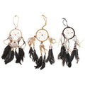 Bali Dreamcatchers Medium Round in Cream Coffee and Chocolate