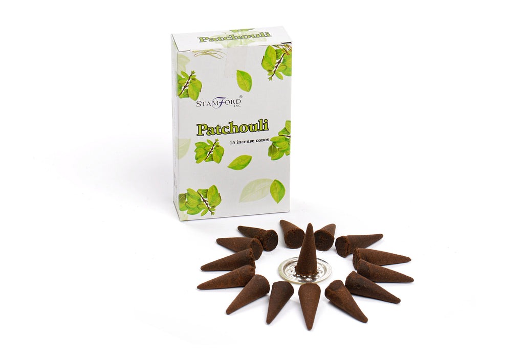 Patchouli Cones Premium Incense for Home Fragrance and Relaxation