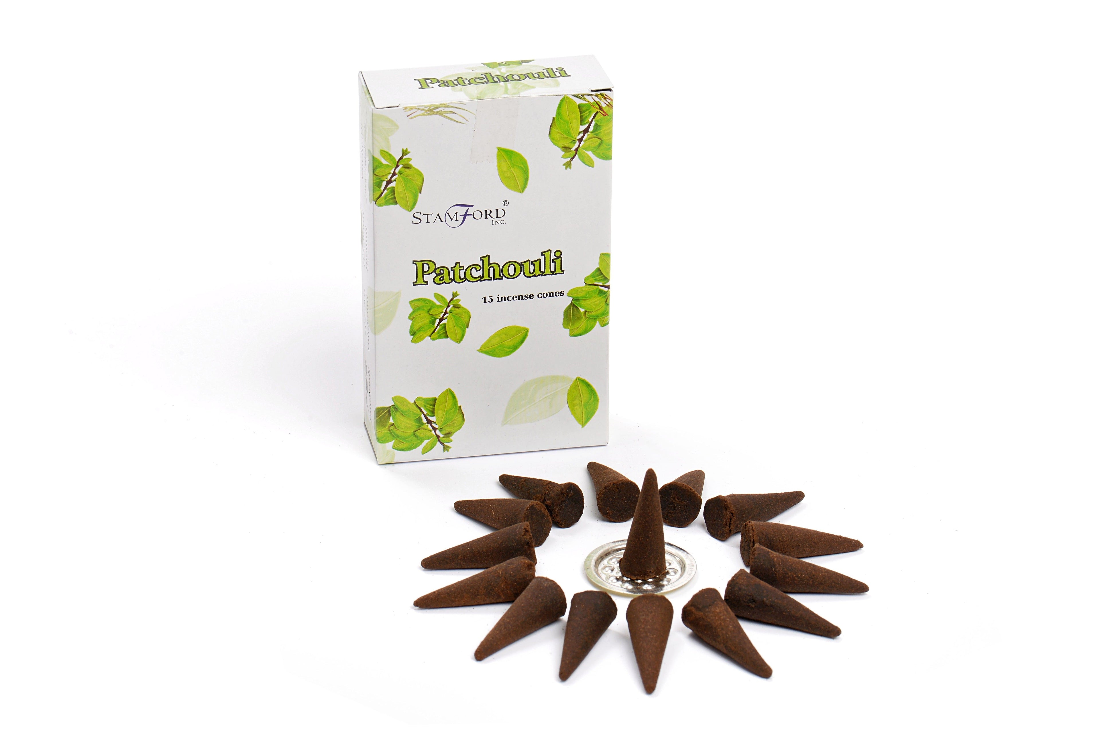 Patchouli Cones Premium Incense for Home Fragrance and Relaxation