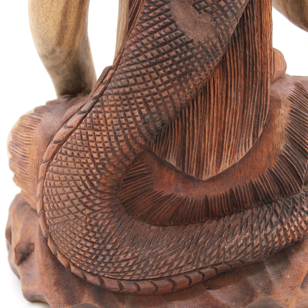 Shiva with Cobra Hand Carved Buddha Statue 50cm Unique Design