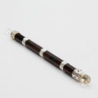 Bloodroot Soverign Wand -Extra Long Fancy Jasper Magic- Crystal Ball top - 26cm