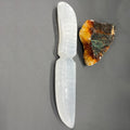 Selenite Ritual Knife Classic for Ceremonial Use and Display