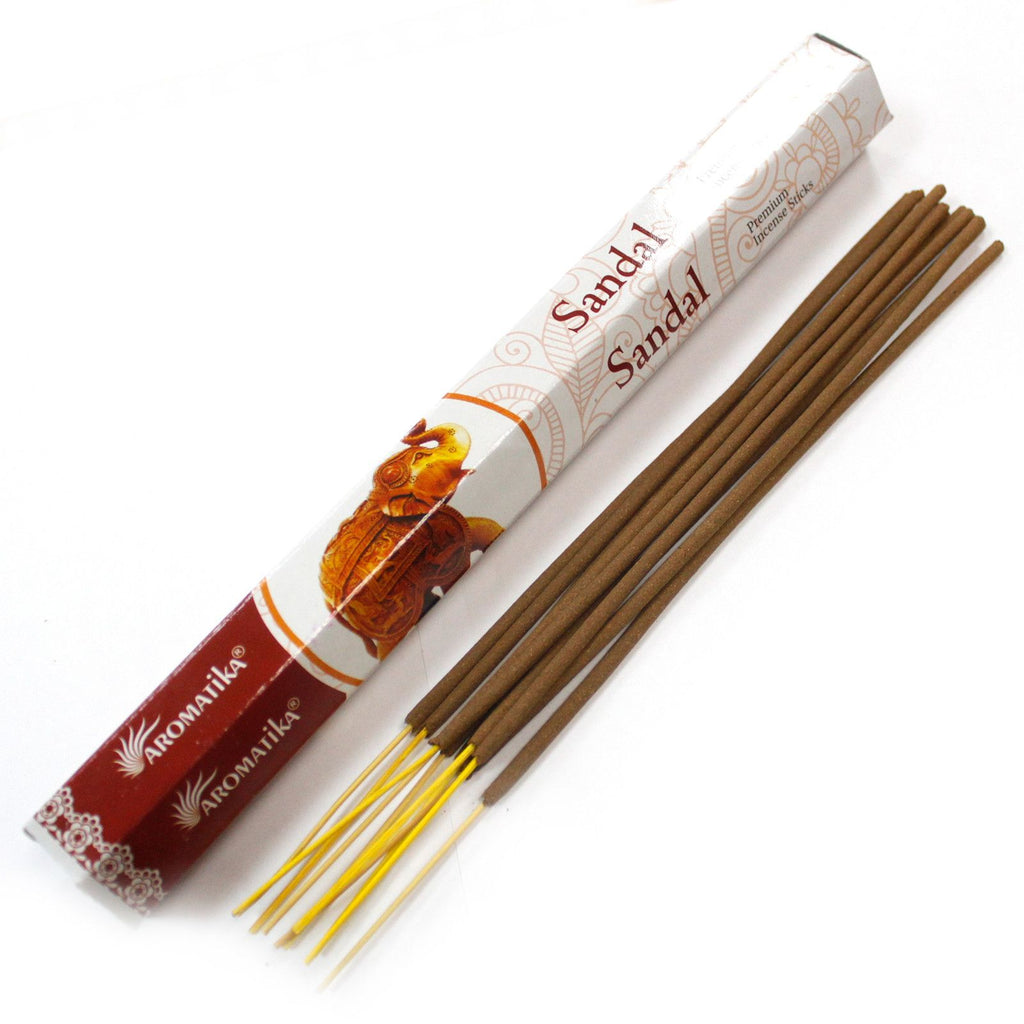 Aromatica Premium Sandalwood Incense Sticks for Invigorating Aroma