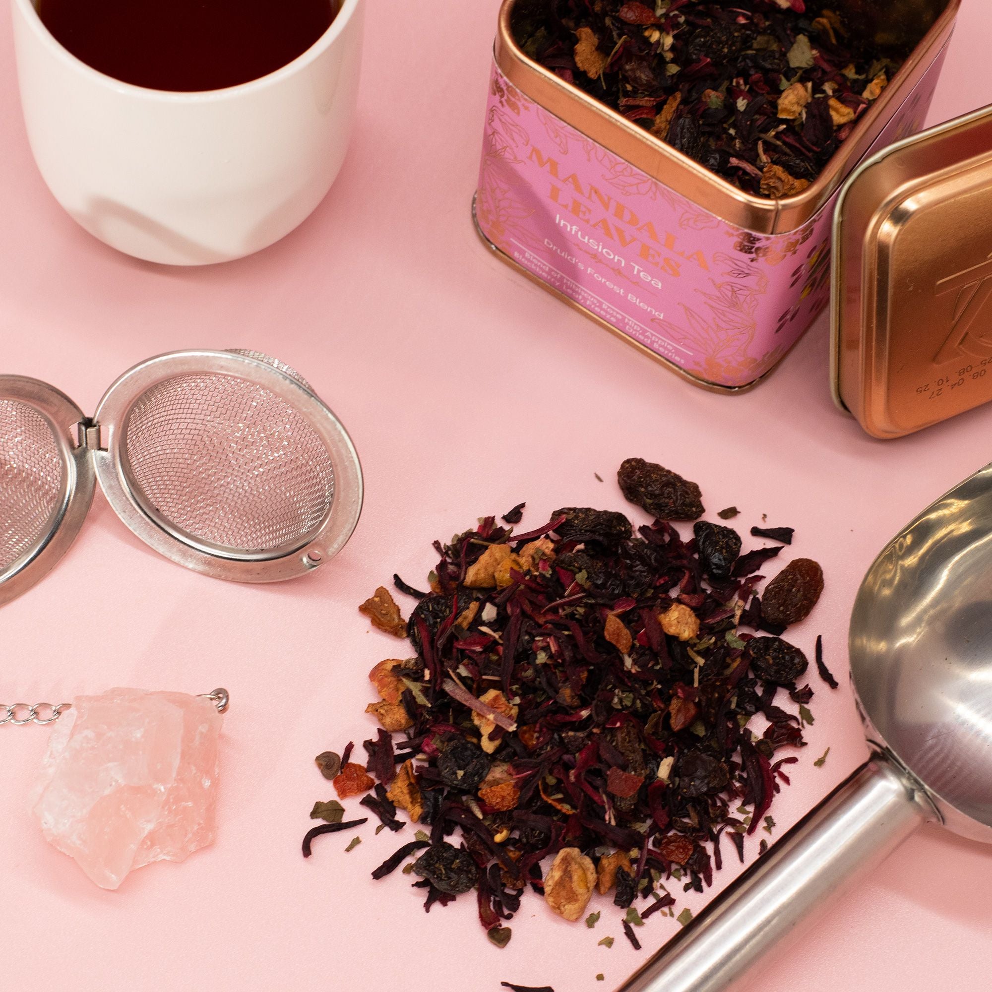 50g Druid's Forest Tea Blend Vibrant Fruit Infusion for Refreshment