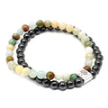 Magnetic Gemstone Bracelet in Amazonite for Everyday Style
