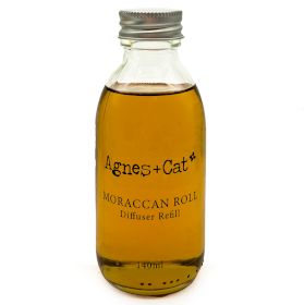 Agnes + Cat Reed Diffuser Refill Moroccan Roll 150ml for Home